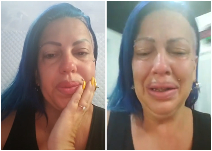 Captura del Live realizado por La Diosa, el pasado sábado.