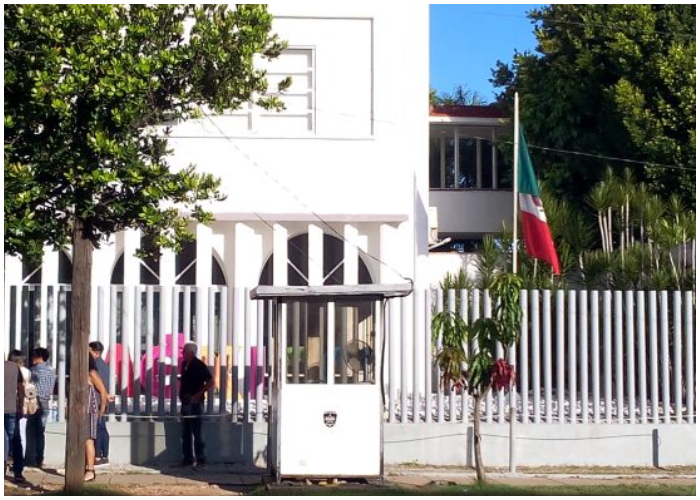 Consulado de México en Cuba.