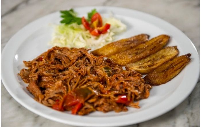 Deliciosa Ropa Vieja Cubana.