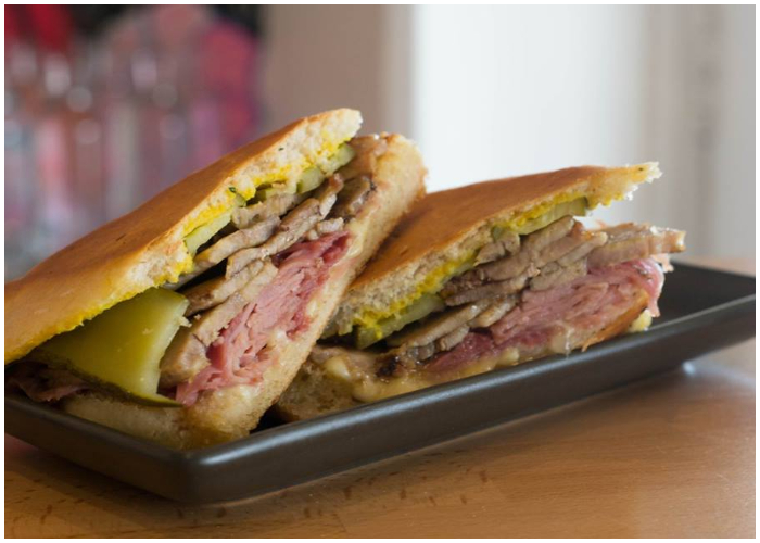 Delicioso Sándwich Cubano, hecho en Australia.
