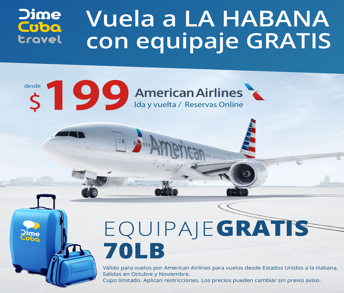 DimeCuba Travel te lleva a La Habana por un increíble precio.