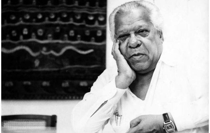 El destacado escritor antillano, Nicolás Guillén.