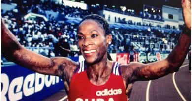 La reconocida atleta antillana Ana Fidelia Quirot Moret.