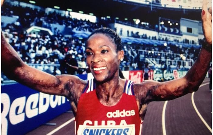 La reconocida atleta antillana Ana Fidelia Quirot Moret.