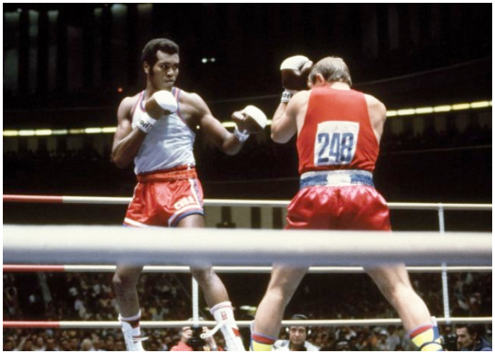 El destacado boxeador cubano Teófilo Stevenson.