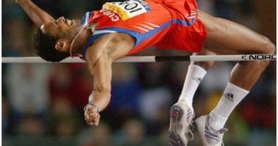 El record mundial en salto, Javier Sotomayor Sanabria.
