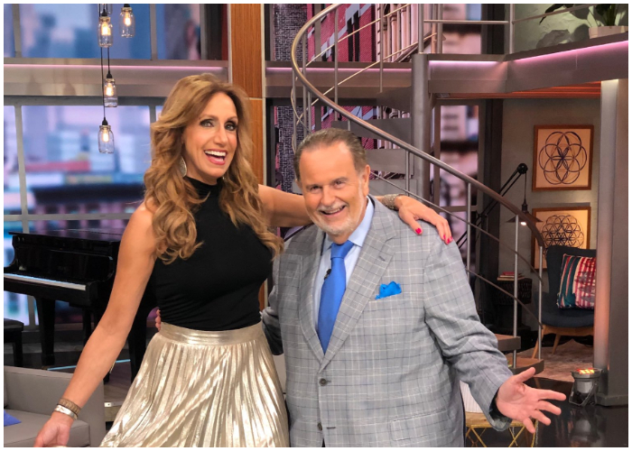 Lili Estefan junto a su compañero Raúl de Molina.