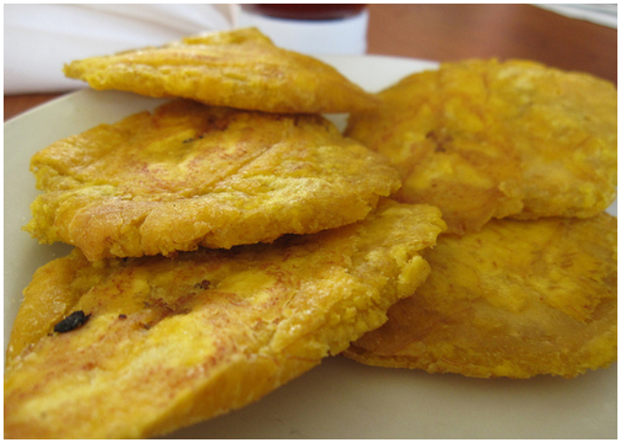 Tostones de platano verde - foto