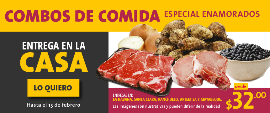 Combo Comida Cubana