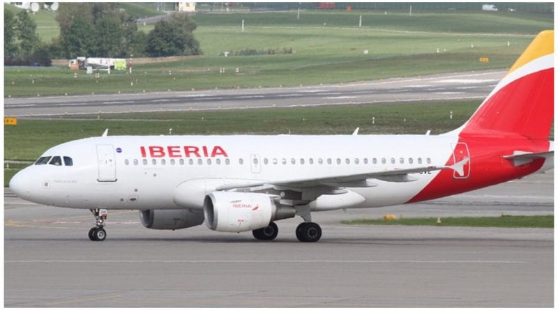 Iberia vuelo humanitario MININT