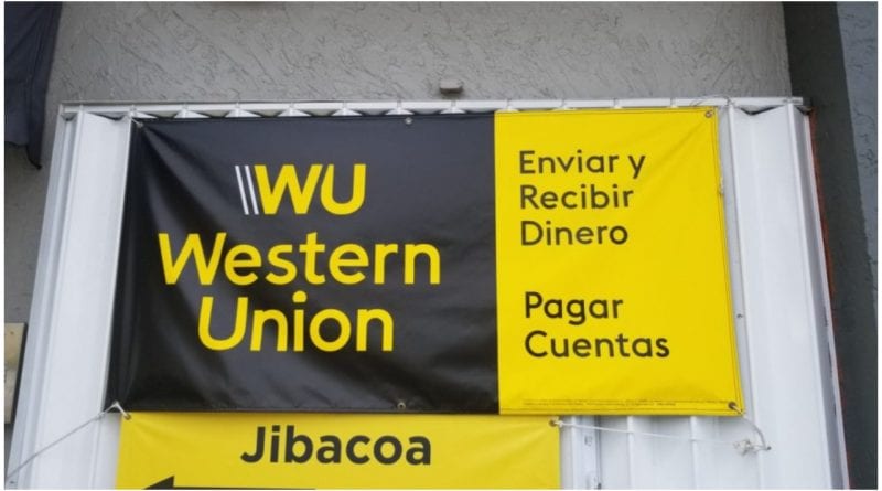 Western Union Cuba oficinas
