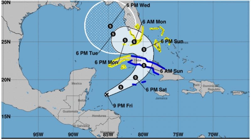 Eta tormenta tropical Cuba