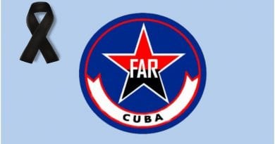 Cuba accidente helicoptero FAR