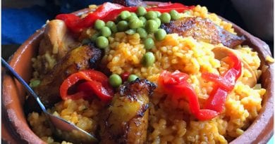 Comida cubana platos tipicos - arroz pollo