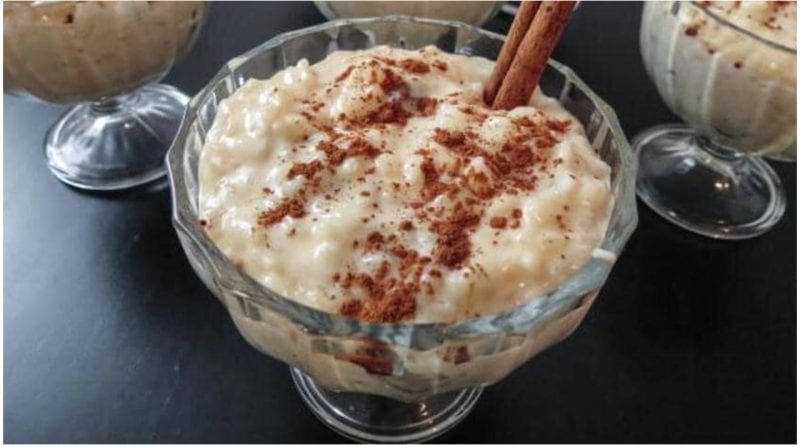 arroz con leche cubano