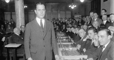 100 años de Capablanca como Campeón Mundial de Ajedrez