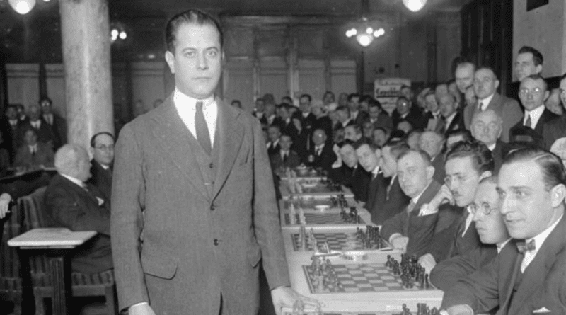 100 años de Capablanca como Campeón Mundial de Ajedrez