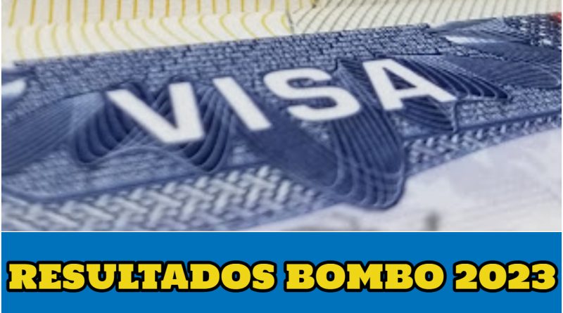 resultados de la loteria de visas para Estados Unidos