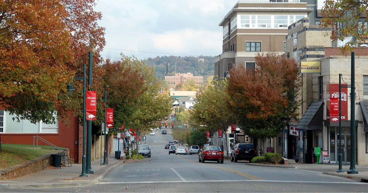 Fayetteville, Arkansas: donde nació Walmart