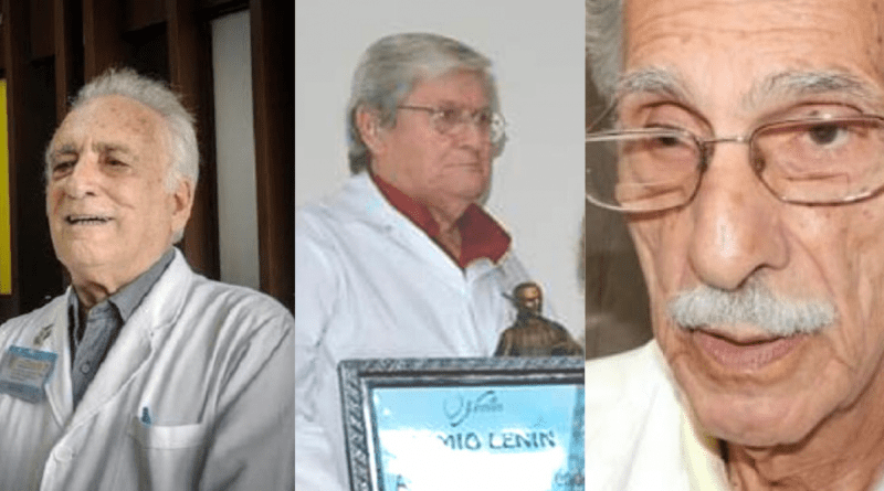 Cuba está de luto por la perdida de 3 destacados médicos