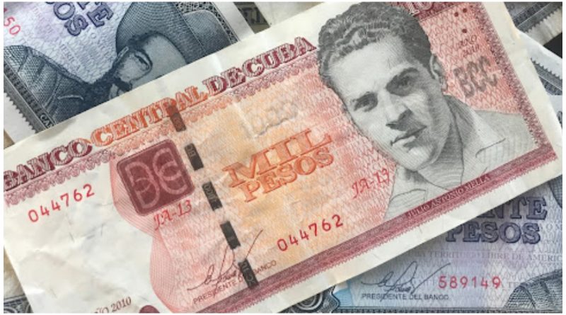 Banco Central Cuba billetes