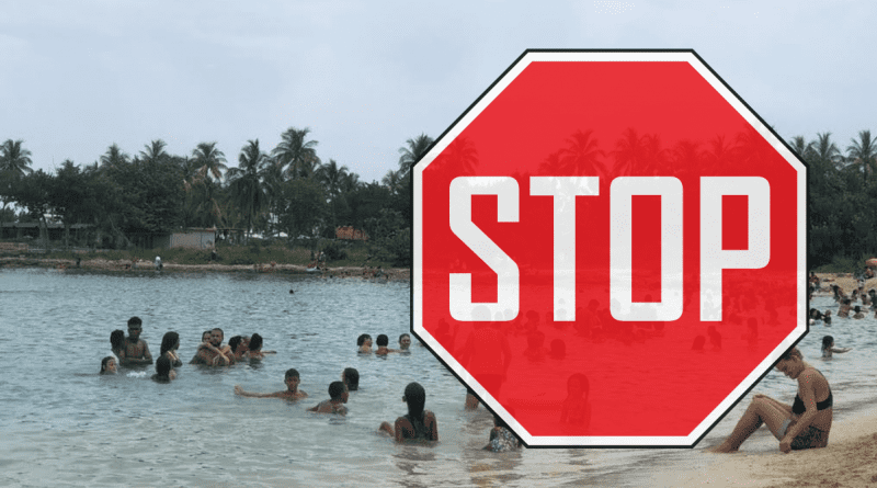 Multas de 3000 CUP por bañarse en playas de La Habana