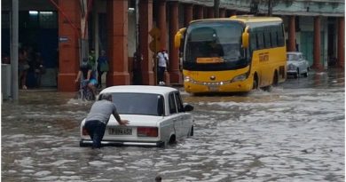 Lluvias inundaciones La Habana