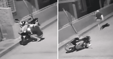 Graban intento de robo de una moto eléctrica en Holguín