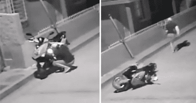 Graban intento de robo de una moto eléctrica en Holguín Graban intento de robo de una moto eléctrica en Holguín
