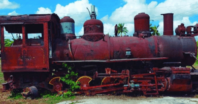 Desaparece una locomotora de vapor que es patrimonio de Cuba