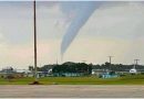 Tornado aeropuerto La Habana