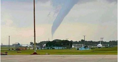 Tornado aeropuerto La Habana