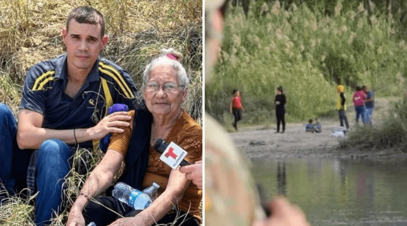 Anciana cubana de 82 años cruza río Bravo para llegar a Estados Unidos