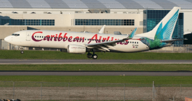 Caribbean Airlines opera vuelos de carga a Cuba desde Trinidad y Tobago