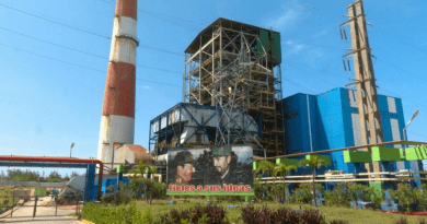 40 % de la electricidad de Cuba depende de 8 centrales termoeléctricas