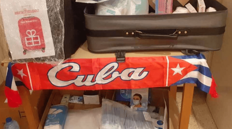 Maleta solidaria: una ayuda de los cubanos en Bélgica