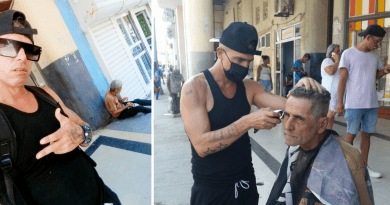 Barbero cubano muestra en redes su gesto con un hombre que pide lismosnas