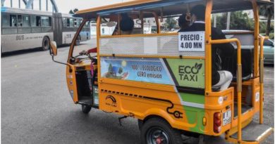 ruta triciclo electrico Habana