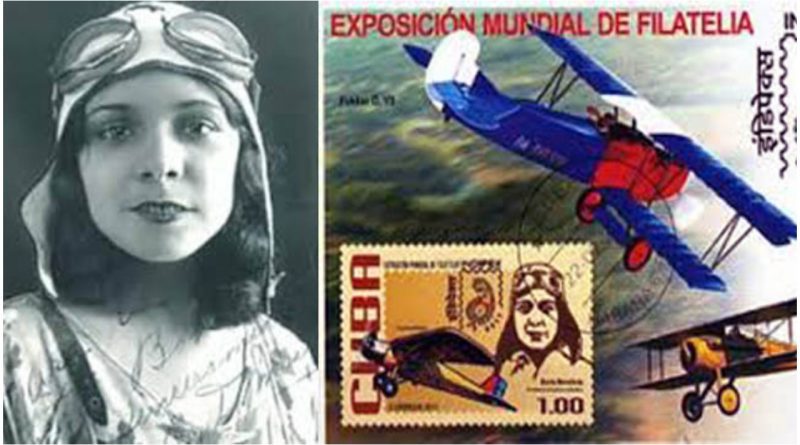 Berta Moraleda piloto cubana