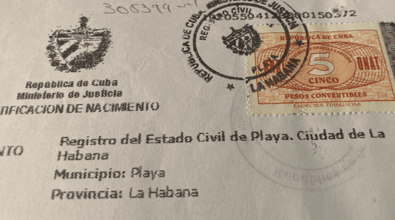 Cambian forma de pago de sellos sobre documentos en Cuba