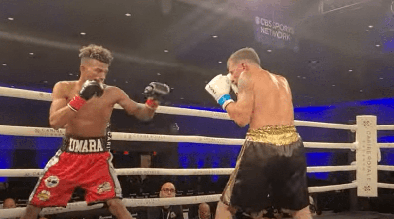 2 boxeadores cubanos demostraron su talento en Noche de Campeones