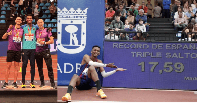 Cubano consigue un salto triple de 17.59 metros en campeonato de España