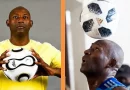 Erick Hernández rompiendo un récord de dominio del balón