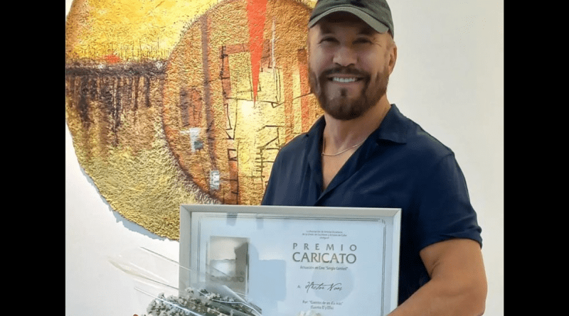 Héctor Noas ha ganado el Premio Caricato como Mejor Actor en Cine