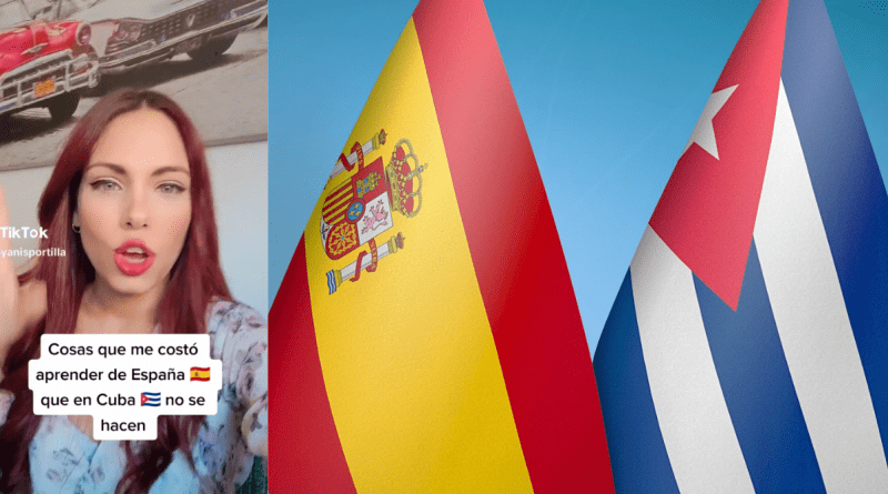 Cubana habla de las diferencias culturales entre Cuba y España