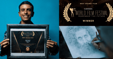 Cineasta cubano gana premio del Cannes World Film Festival