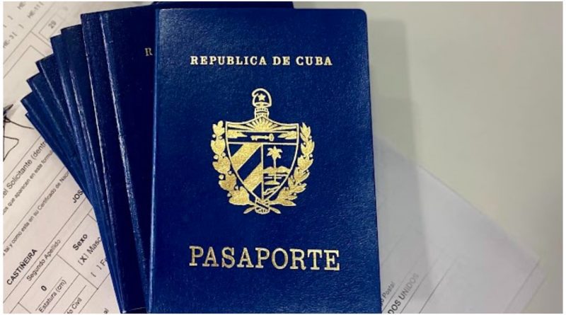 sellos fiscales pasaporte cubano