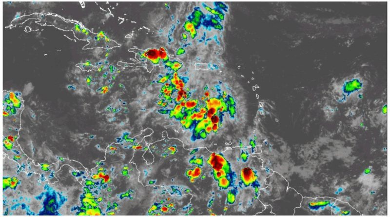 depresion tropical en el Caribe