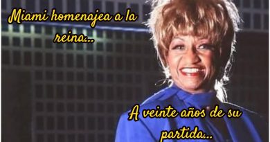 homenaje Celia Cruz Miami