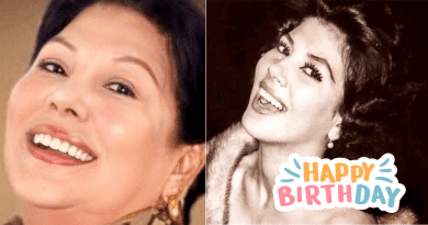 Odalys Fuentes sonriendo durante una celebración de cumpleaños.